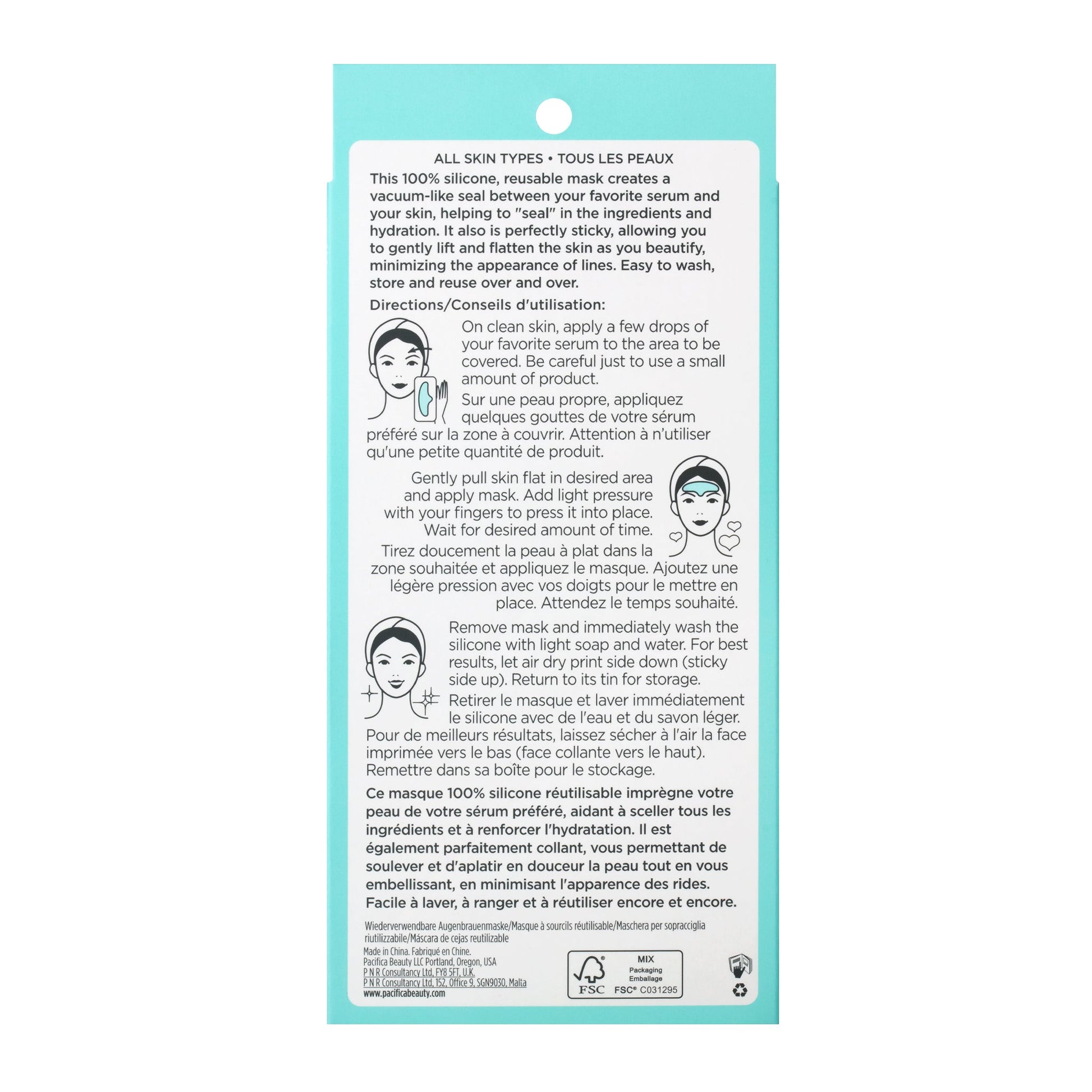 Reusable Mask Brow - Skin Care - Pacifica Beauty